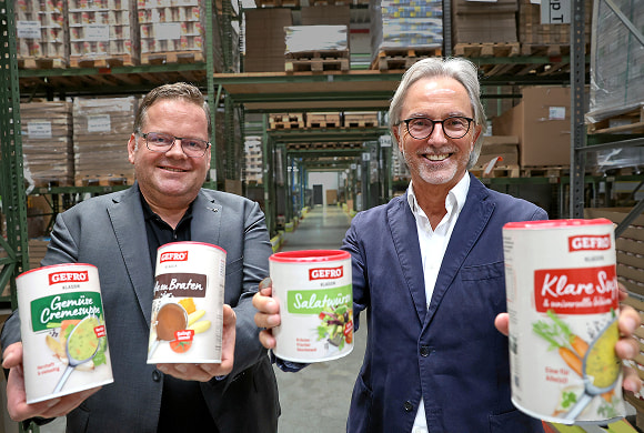 Thilo Frommlet (Inhaber und Geschäftsführer) li., Hans Schönberger (Geschäftsführer) re.