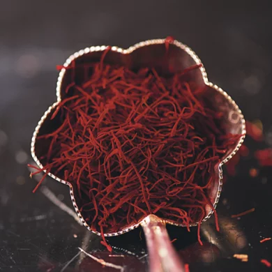 Roter Safran in F&auml;den 1g