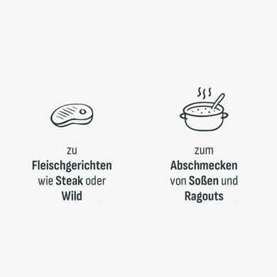 J&auml;gerso&szlig;e m. Champignons