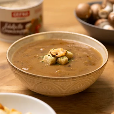 Edelpilz Creme-Suppe