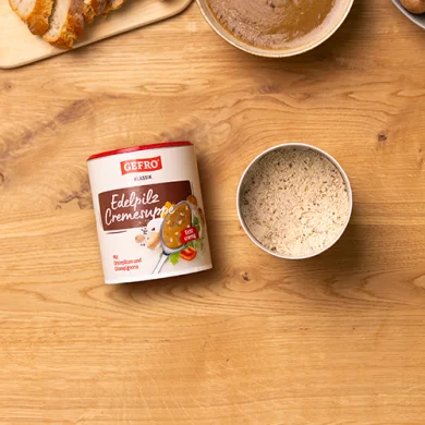 Edelpilz Creme-Suppe