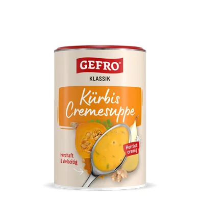 K&uuml;rbis Cremesuppe