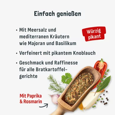 Bratkartoffel W&uuml;rzmischung