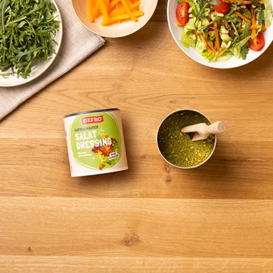 Salat-Dressing GARTEN-KR&Auml;UTER