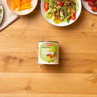 Salat-Dressing GARTEN-KR&Auml;UTER