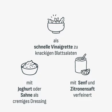 Salat-Dressing GARTEN-KR&Auml;UTER
