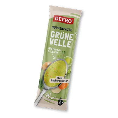 Suppen-Pause GR&Uuml;NE WELLE