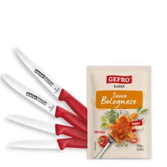 Messer-Set "Hobby-Koch" inkl. 50g Sauce Bolognese gratis