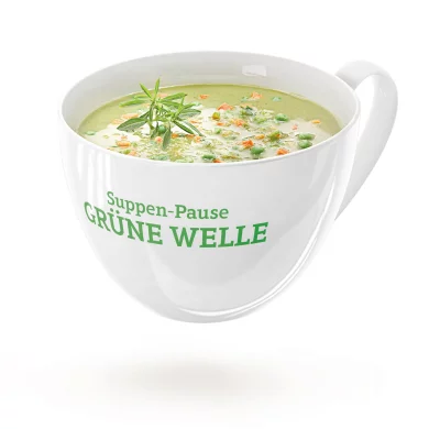Suppen-Pause GR&Uuml;NE WELLE