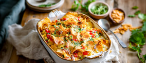 Mexikanischer Kartoffelauflauf