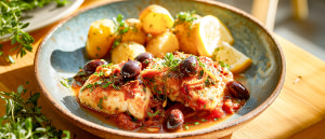 Steinbei&szlig;er auf provenzalische Art