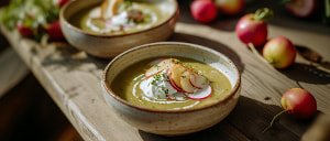 Zucchini-Apfels&uuml;ppchen