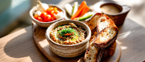 Linsen-Brotaufstrich