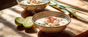 Kokossuppe mit H&uuml;hnerbrust