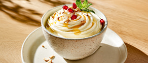 Mandel-Joghurtmousse mit Honig