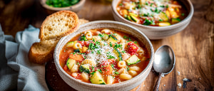 Italienische Minestrone Toskana