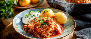 Feuriges Szegediner Gulasch