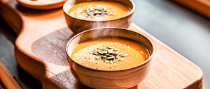 Delikate K&uuml;rbis Cremesuppe