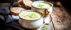Zucchini Cremesuppe