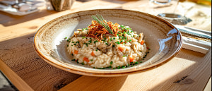 Allg&auml;uer Graupensuppen-Risotto