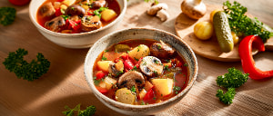 Vegane Pilz-Soljanka