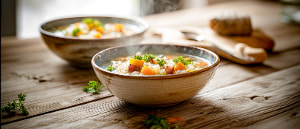 Gerstelsuppe Alpen-Style mit Wurzelgem&uuml;se