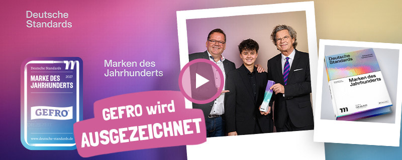 GEFRO „Marke des Jahrhunderts“ - Infofilm